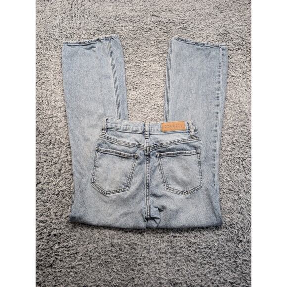 PacSun Denim - Pacsun Jeans Women 24 Blue High Rise Bootcut Distressed Grunge Acid Wash Casual